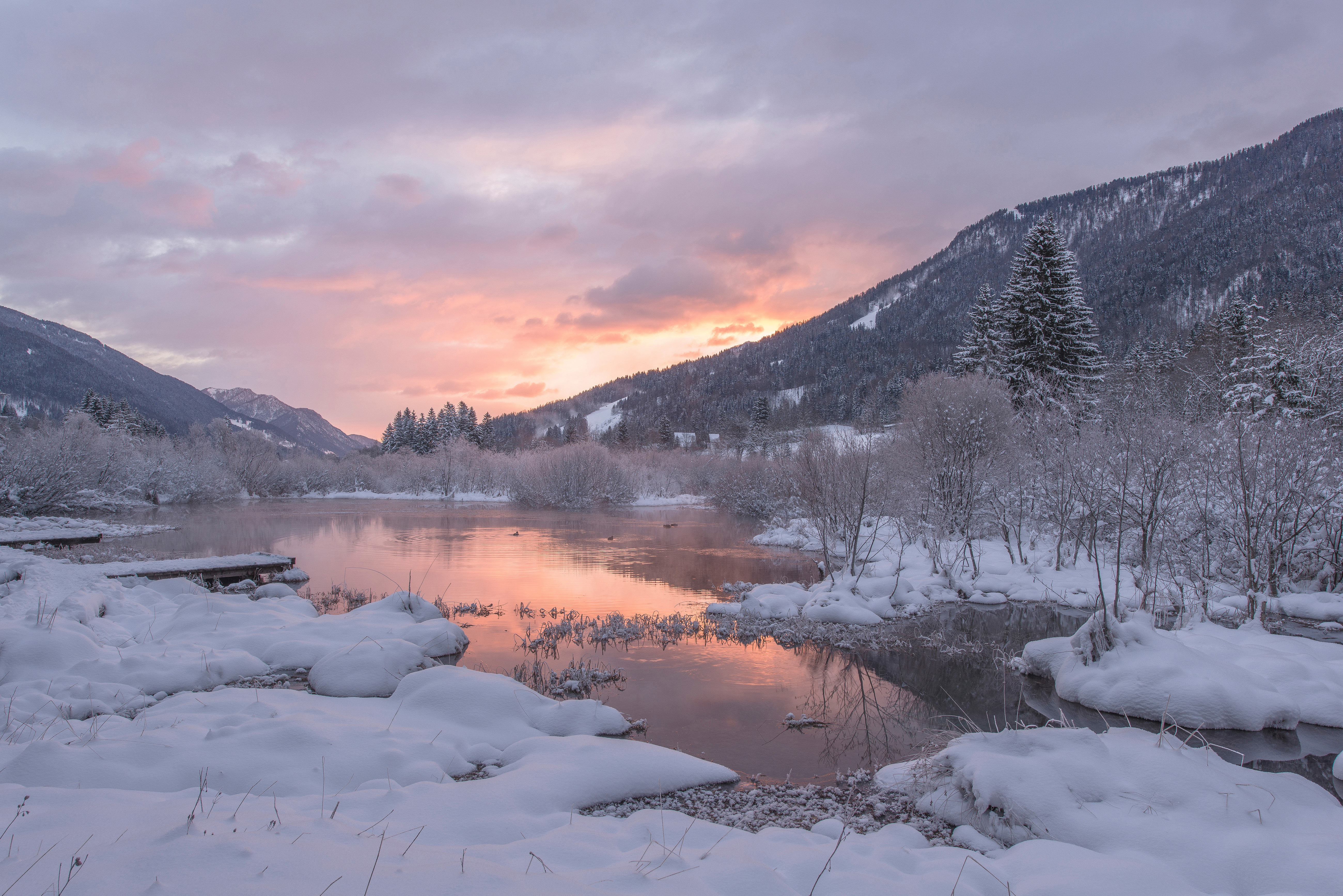 icy landscape