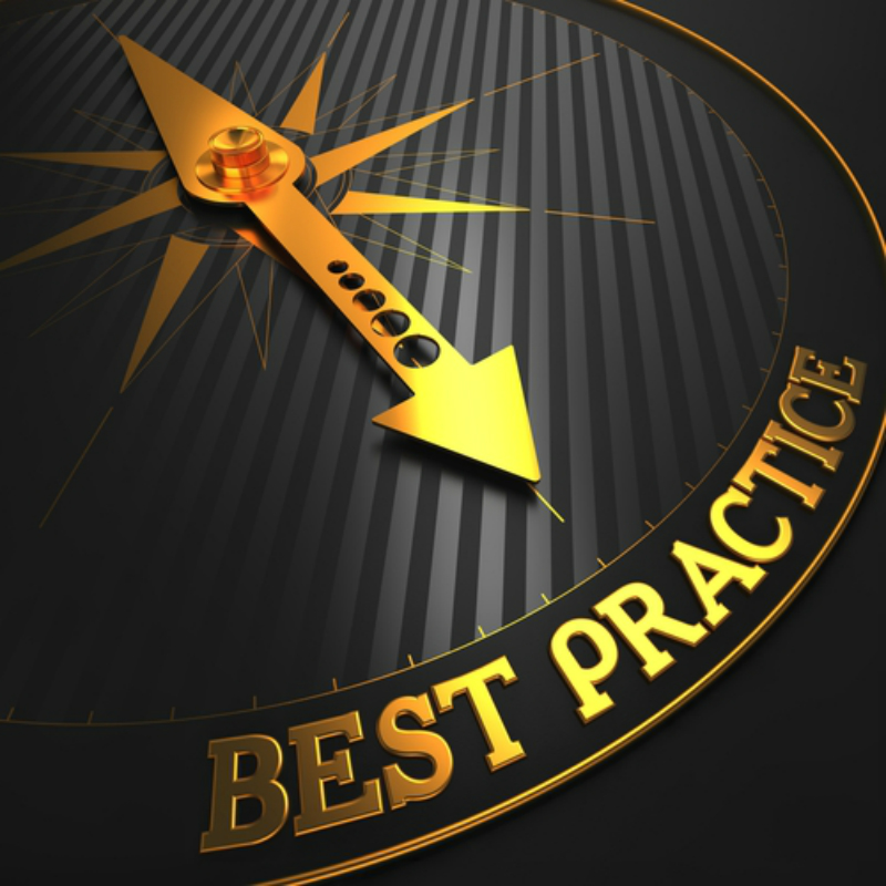 Best practices pointer.